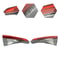 Honda Civic Inner Tail Lights Halogen Rear Lamp Pair 6
