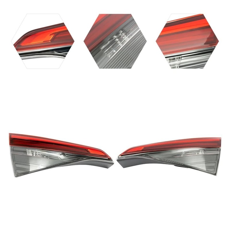 Honda Civic Inner Tail Lights Halogen Rear Lamp Pair 6