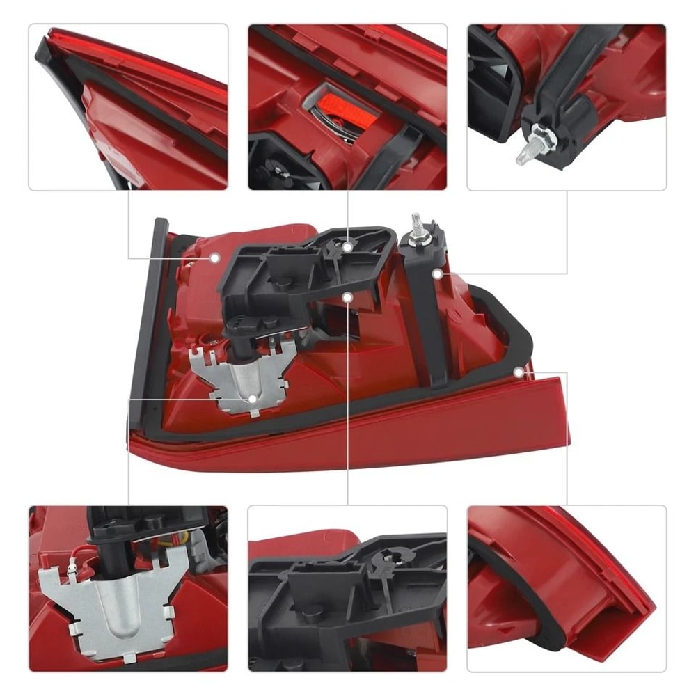 Right Inner Halogen Tail Light For Audi Sedan 5
