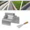 Concrete Curb Trowel Edger With Putty Knife For Landscape Curbing 1