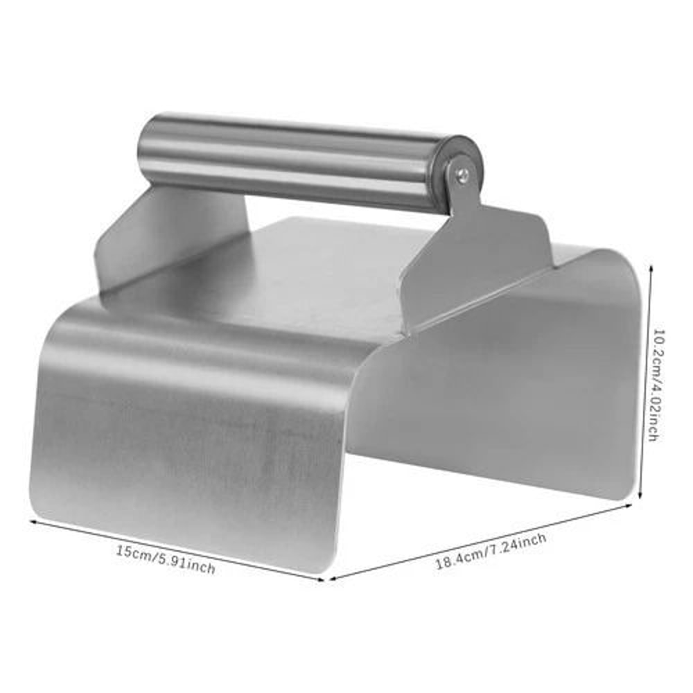 Concrete Curb Trowel Edger With Putty Knife For Landscape Curbing 5