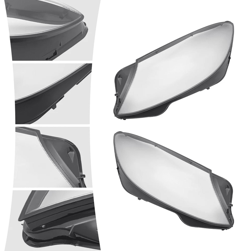 Mercedes S Class Headlight Lens Covers Left And Right 4