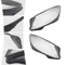 Mercedes S Class Headlight Lens Covers Left And Right 4