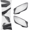 Mercedes S Class Headlight Lens Covers Left And Right 4