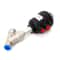 Stainless Steel Pneumatic Angle Seat Valve For High Flow Control 2
