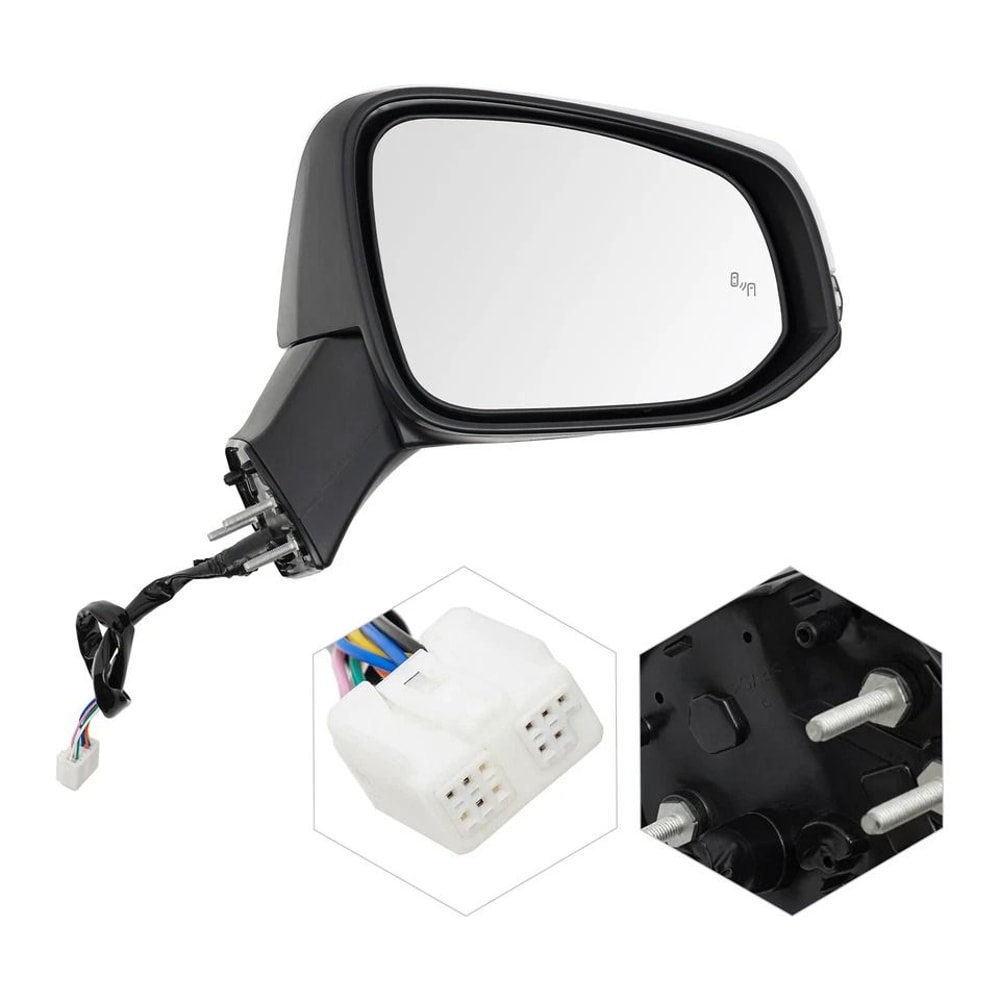Toyota Passenger Side Heated Mirror Right Power View Mirror 1