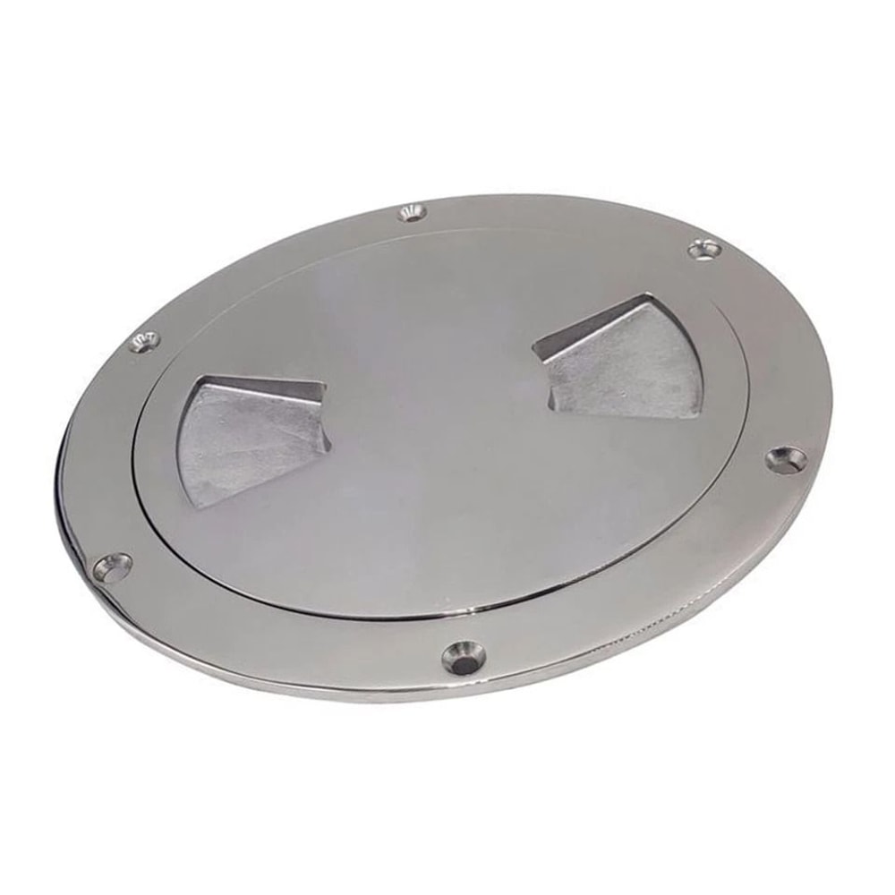 Stainless Steel Boat Deck Plate Circular Marine Inspection Hatch 0