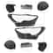 Audi Headlight Lens Cover Pair For Front Left And Right 7