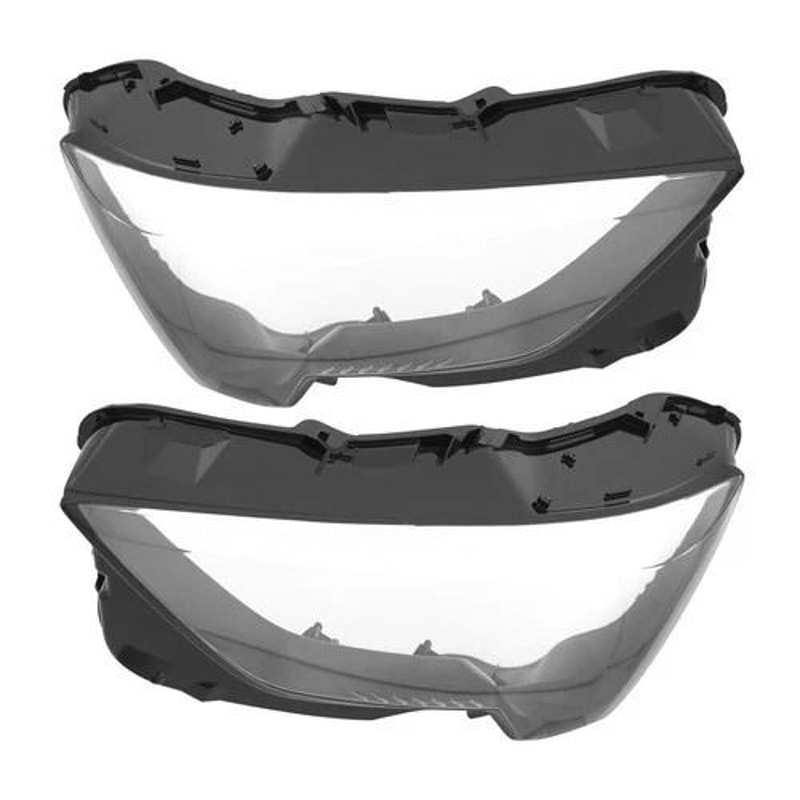 Audi Headlight Lens Cover Pair For Front Left And Right 0