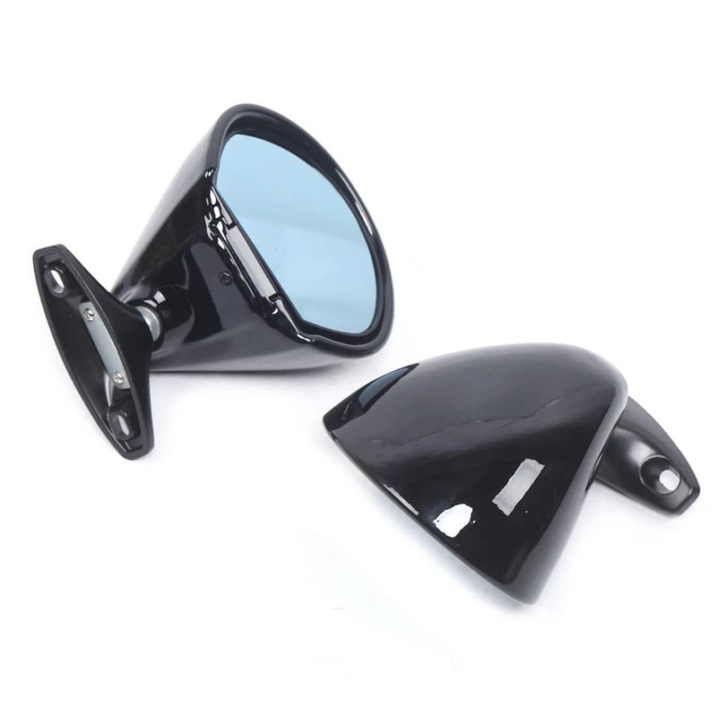 Vintage Universal Racing Wing Mirrors Pair For Classic Cars 5