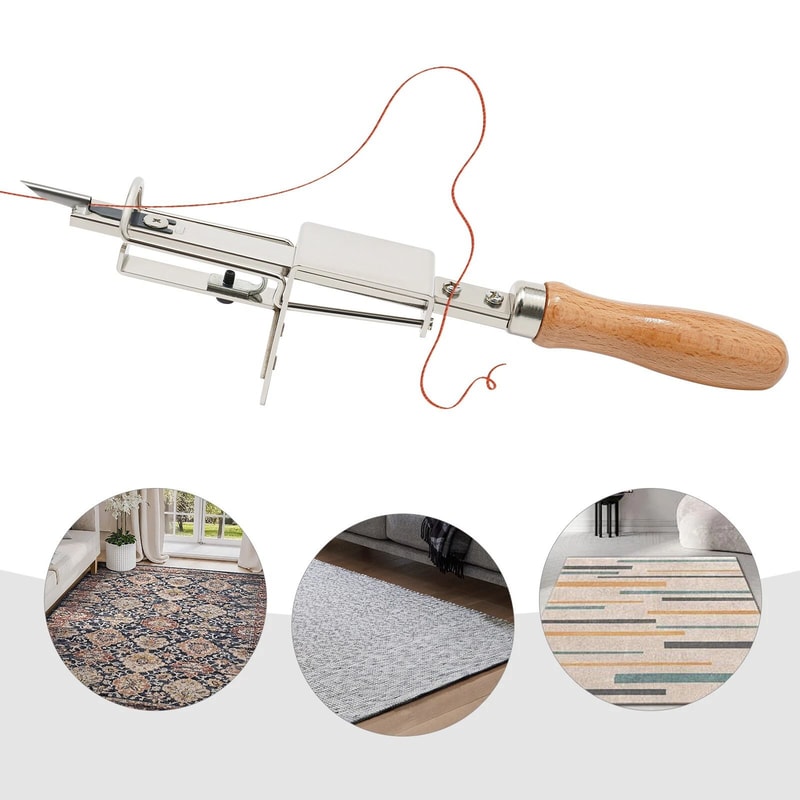 Manual Tufting Tool For DIY Rug Making And Carpet Fabric Crafting 1