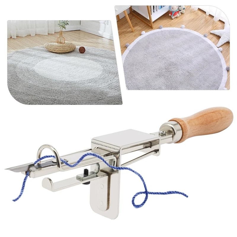 Manual Tufting Tool For DIY Rug Making And Carpet Fabric Crafting 6