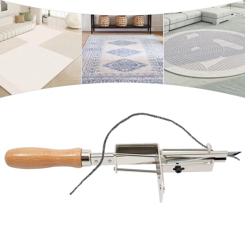 Manual Tufting Tool For DIY Rug Making And Carpet Fabric Crafting 8