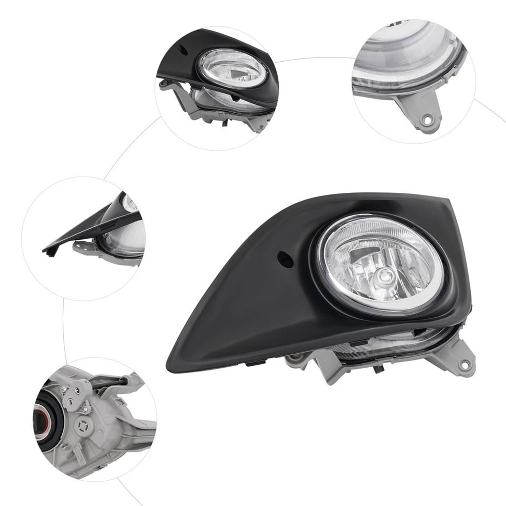 Left Halogen Fog Light For Hyundai Veloster Turbo Direct Replacement 1