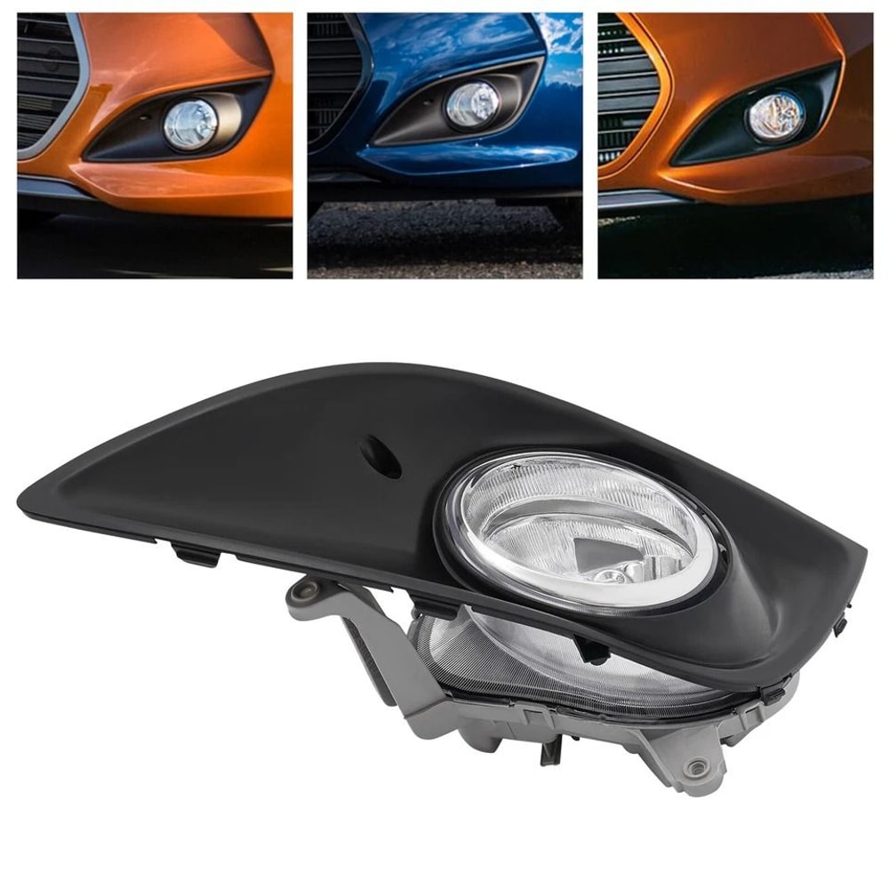 Left Halogen Fog Light For Hyundai Veloster Turbo Direct Replacement 8