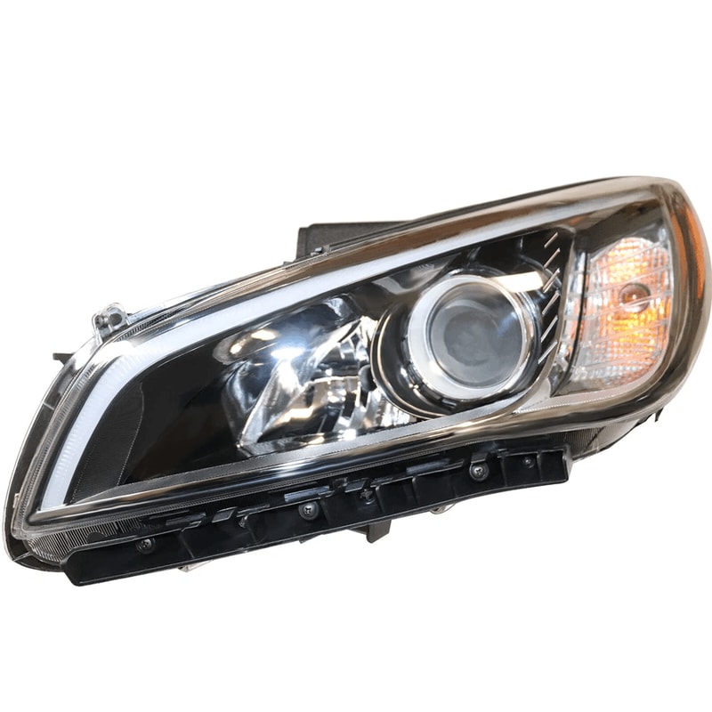 Hyundai Sonata Left Headlight Assembly Driver Side Replacement Headlamp 4