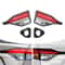 Pair Inner Trunk Lid Tail Lights For Toyota Corolla L LE SE 1