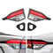 Pair Inner Trunk Lid Tail Lights For Toyota Corolla L LE SE 1
