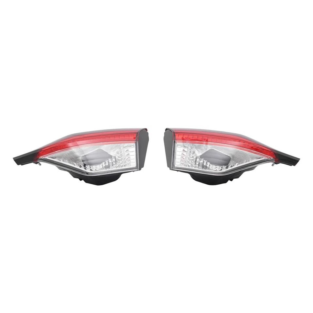 Pair Inner Trunk Lid Tail Lights For Toyota Corolla L LE SE 2