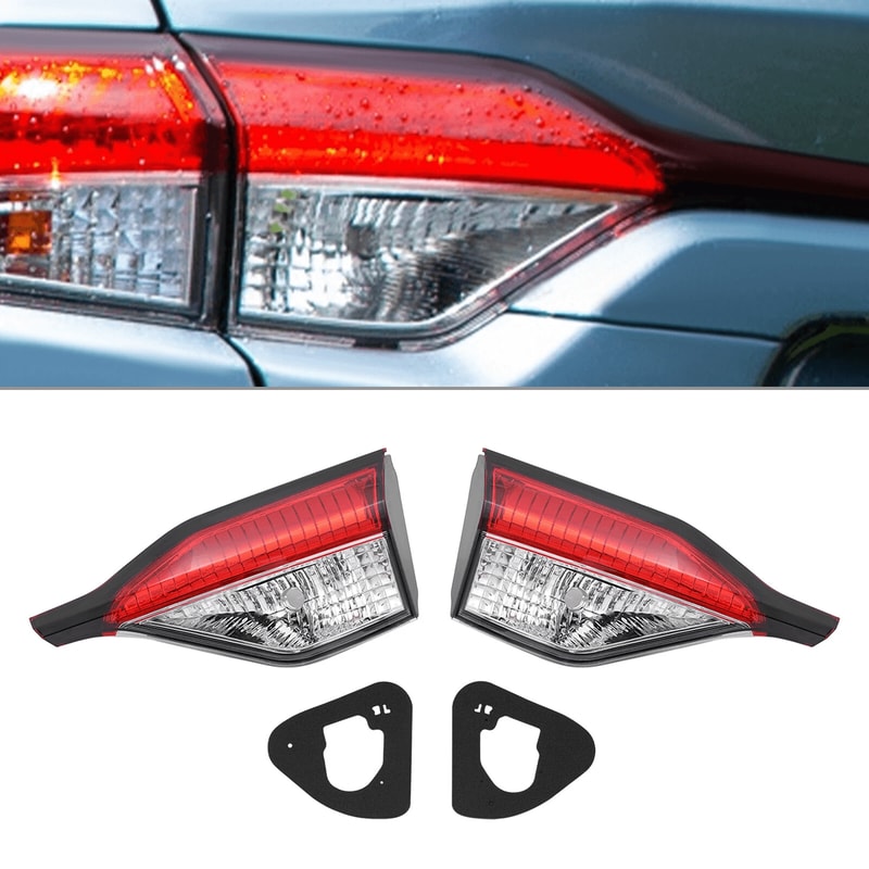 Pair Inner Trunk Lid Tail Lights For Toyota Corolla L LE SE 0