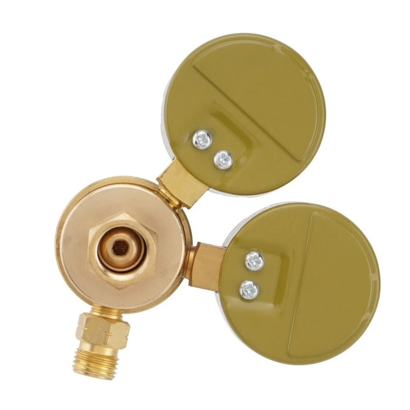 Oxygen Acetylene Regulator Set Dual Gauge Welding Gas Regulators 6