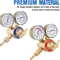 Oxygen Acetylene Regulator Set Dual Gauge Welding Gas Regulators 7