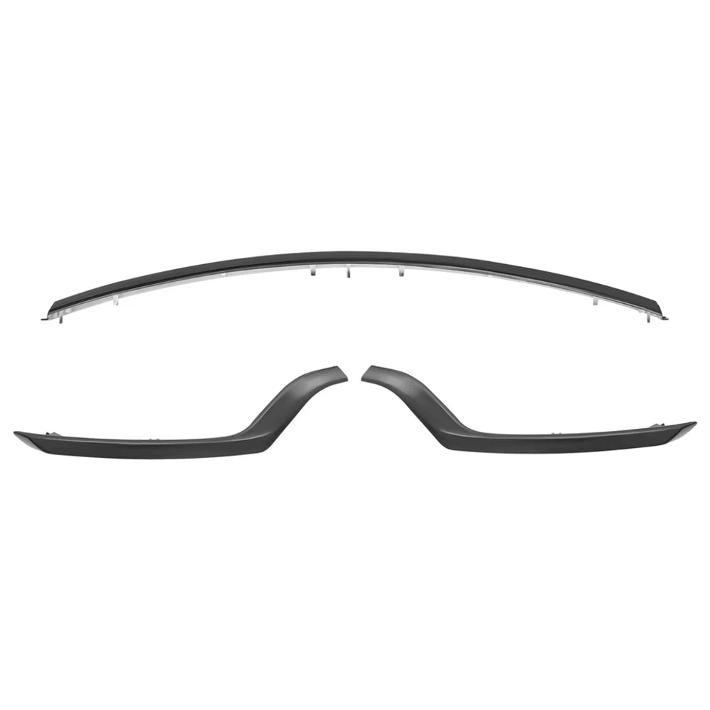 Black Ford Explorer Bumper Trim Kit For Front Lower Replacement 0