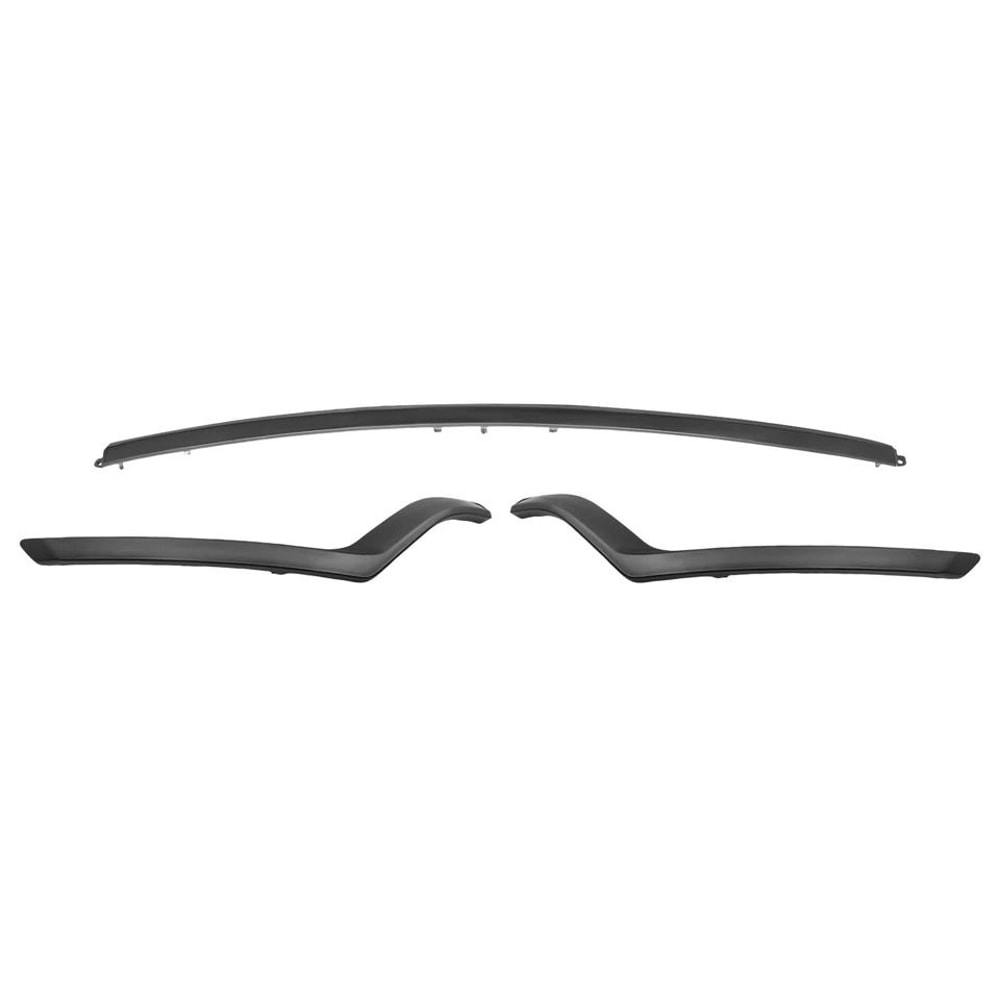 Black Ford Explorer Bumper Trim Kit For Front Lower Replacement 1
