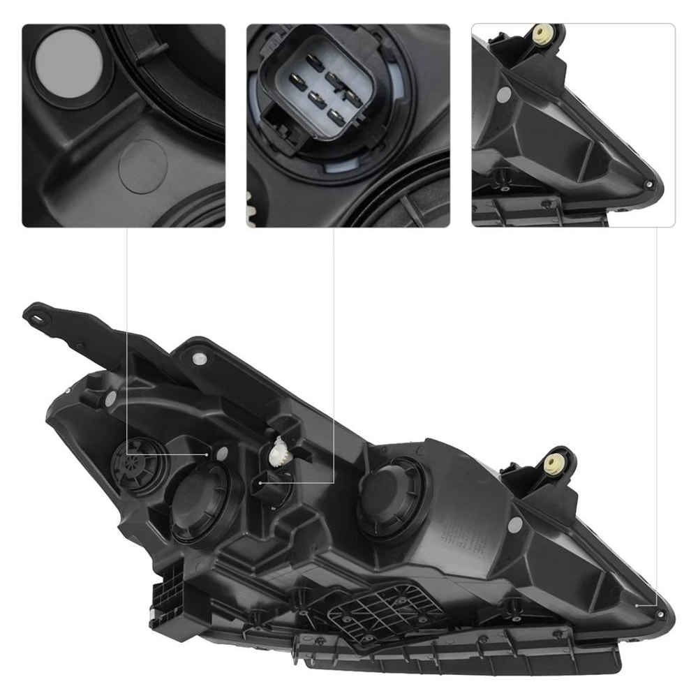 Chevrolet Traverse Driver Side Halogen Headlight Assembly 4