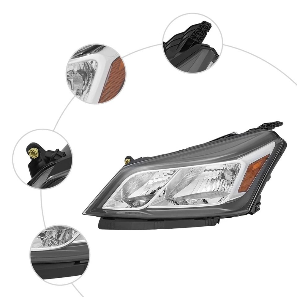 Chevrolet Traverse Driver Side Halogen Headlight Assembly 6