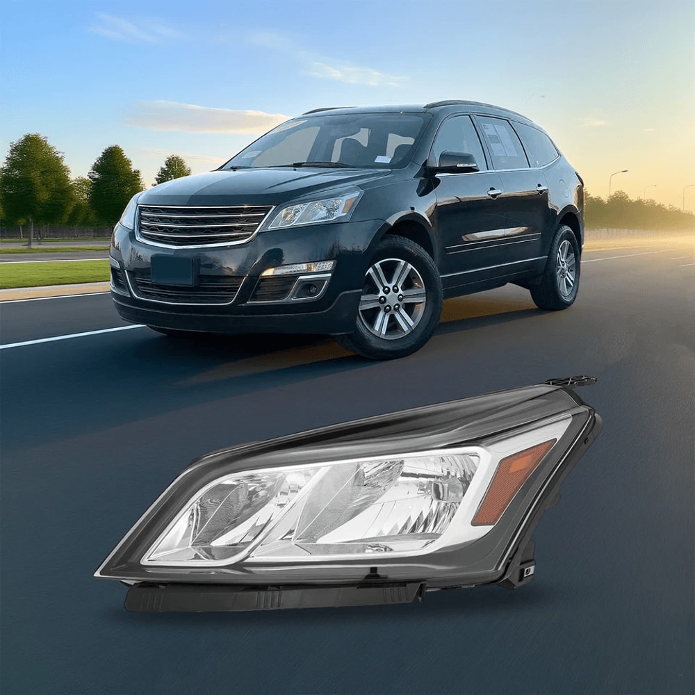 Chevrolet Traverse Driver Side Halogen Headlight Assembly 7