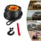 Synthetic Winch Rope With Hook Lb Orange Recovery Cable 2