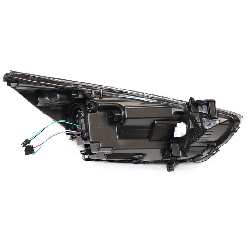 Driver Side Headlight Assembly For Hyundai Accent Halogen Lamp 2