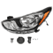 Driver Side Headlight Assembly For Hyundai Accent Halogen Lamp 5