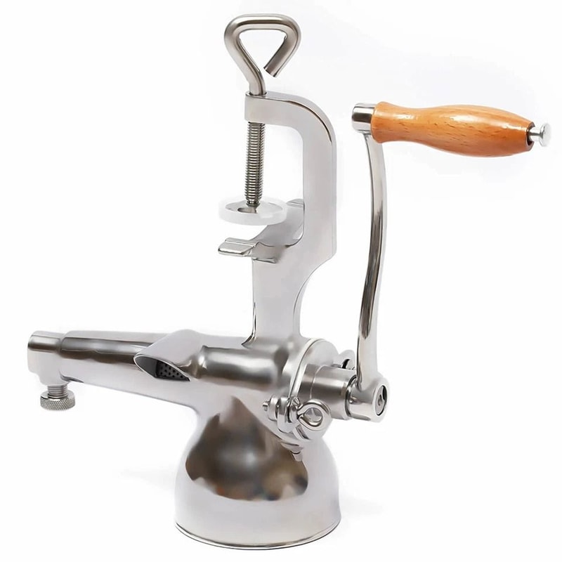 Manual Wheatgrass Juicer Stainless Steel Hand Press Fruit Juice Extractor 6
