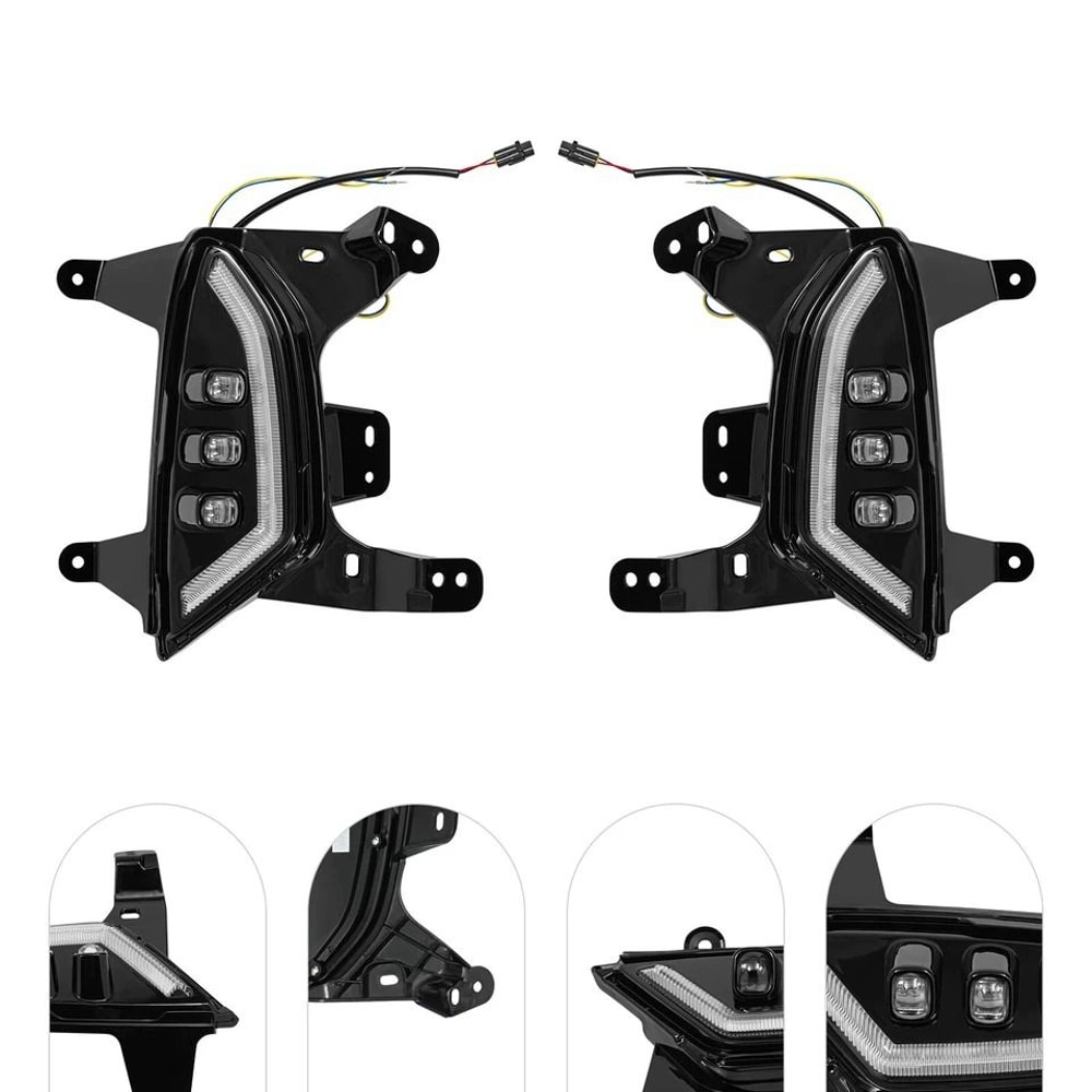 LED Fog Lights With DRL And Turn Signal Lamps 4