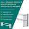 Wall Mounted Clothes Drying Rack Stainless Steel Retractable Laundry Rack 5