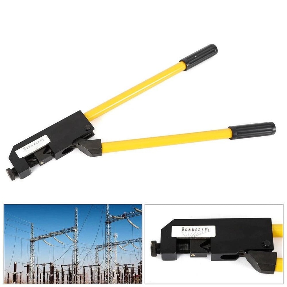 Heavy Duty Wire Cable Lug Crimper For Copper Terminals And Battery Cables 4