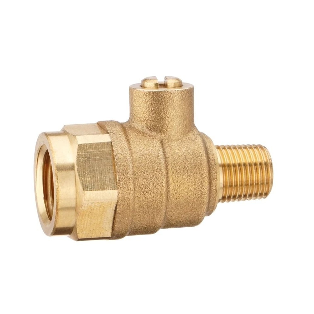 Professional Brass Male Female Test Cock With PTFE Sealant Tape For Backflow Preventer Test Cock 4