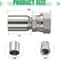 Premium Hydraulic Hose Fittings Female Swivel Crimp Connectors 2