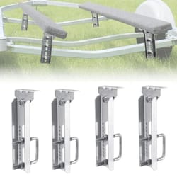 galvanized swivel boat trailer bunk bracket kit for crossmembers