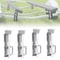 Galvanized Swivel Boat Trailer Bunk Bracket Kit For Crossmembers 0
