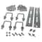 Galvanized Swivel Boat Trailer Bunk Bracket Kit For Crossmembers 6