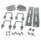 Galvanized Swivel Boat Trailer Bunk Bracket Kit For Crossmembers 6