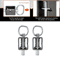 Heavy Duty Spring Pin Latch Lock Assembly Spring Loaded Latch Pin Metal Trailer Hardware 1