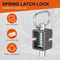 Heavy Duty Spring Pin Latch Lock Assembly Spring Loaded Latch Pin Metal Trailer Hardware 6