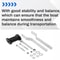 Adjustable Bracket Assembly With Trailer Keel Roller For Boat Trailer Tongue 2