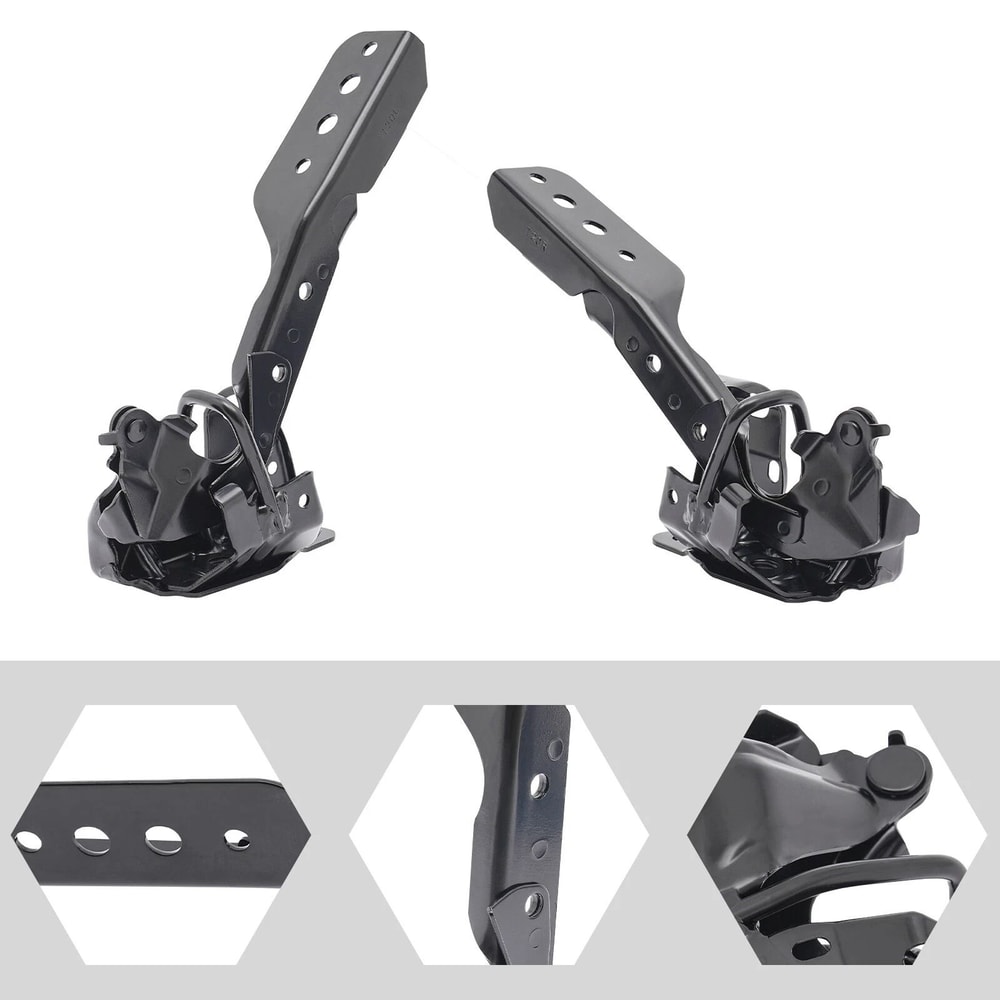 Premium Honda Civic Hood Hinges Driver Passenger Side Replacement 1