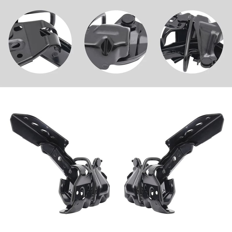 Premium Honda Civic Hood Hinges Driver Passenger Side Replacement 2