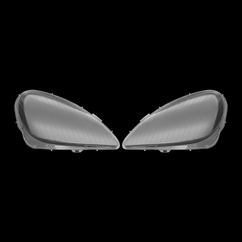 Mercedes SLK Headlight Lens Covers Clear Front Replacement Pair 4